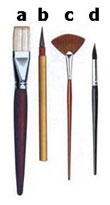 Different Types Of Paint Brushes